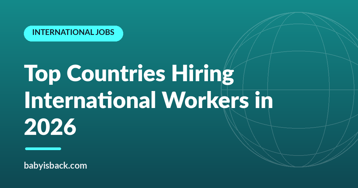 Top countries hiring international workers in 2026